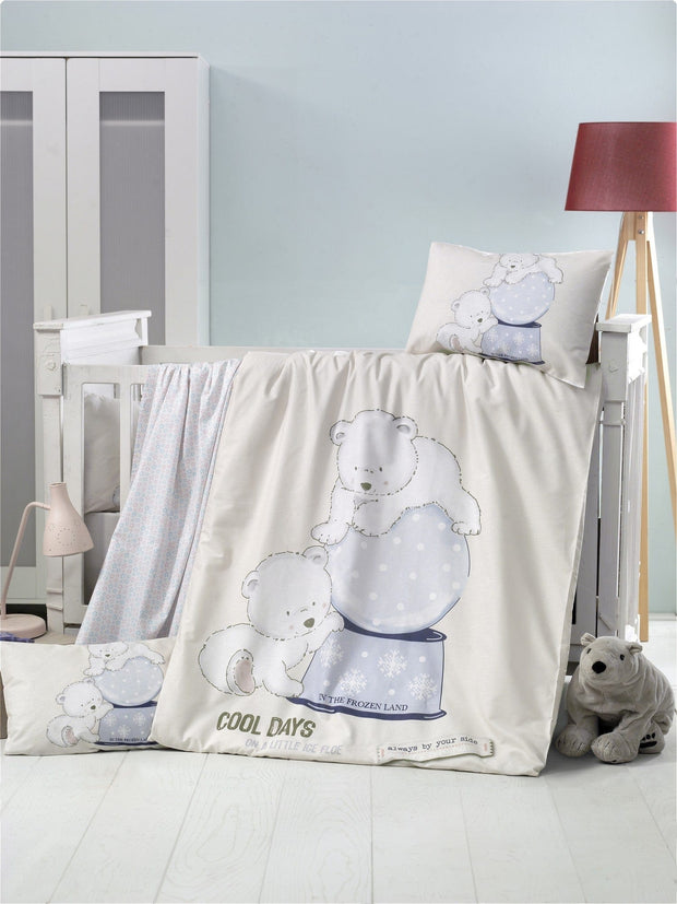 Asir Biancheria da letto per bambini cotone, 4 pezzi Forzen Multicolore, 100 x 150 cm