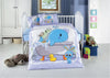Biancheria da letto per bambini cotone, 4 pezzi Friends Multicolore, 100 x 150 cm