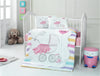 Biancheria da letto per bambini cotone, 4 pezzi Girl Multicolore, 100 x 150 cm