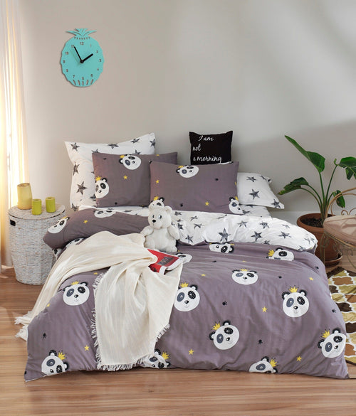 Asir Biancheria da letto per bambini cotone, 4 pezzi Kral Multicolore, 200 x 220 cm