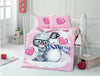 Asir Biancheria da letto per bambini cotone, 4 pezzi Love Multicolore, 100 x 150 cm