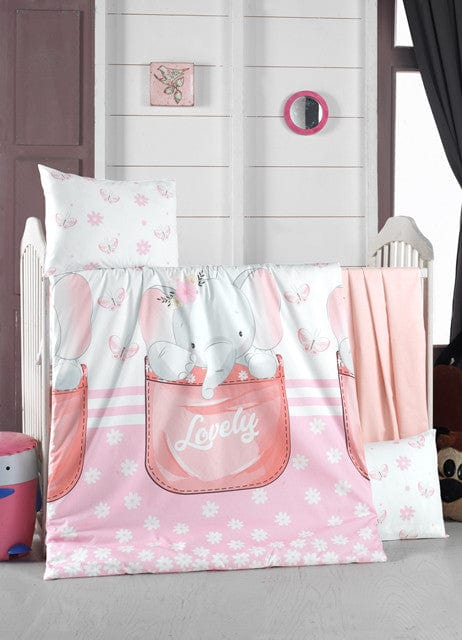 Asir Biancheria da letto per bambini cotone, 4 pezzi Lovely Multicolore, 100 x 150 cm