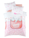 Asir Biancheria da letto per bambini cotone, 4 pezzi Lovely Multicolore, 100 x 150 cm