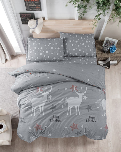 Asir Biancheria da letto per bambini cotone, 4 pezzi Merry Multicolore, 200 x 220 cm