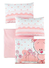 Asir Biancheria da letto per bambini cotone, 4 pezzi Pinky Multicolore, 100 x 150 cm