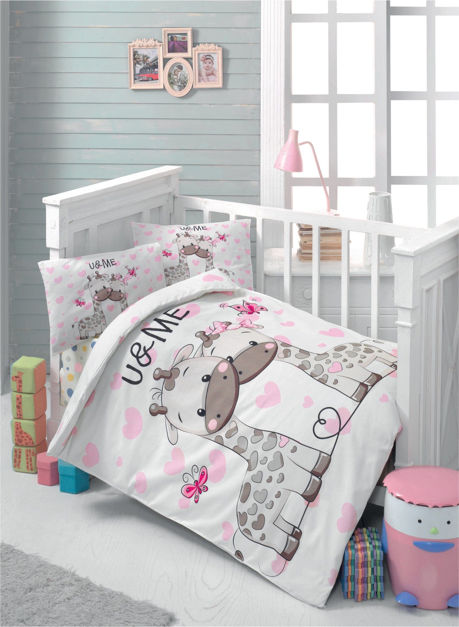Asir Biancheria da letto per bambini cotone, 4 pezzi Sweet Multicolore, 100 x 150 cm