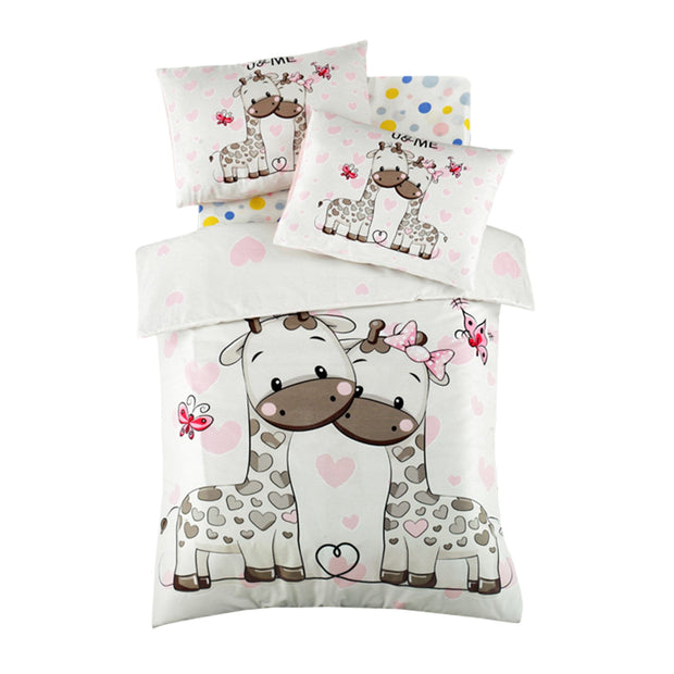 Asir Biancheria da letto per bambini cotone, 4 pezzi Sweet Multicolore, 100 x 150 cm