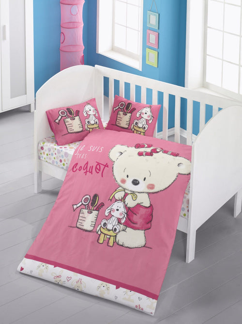 Asir Biancheria da letto per bambini cotone, 4 pezzi Sweet Multicolore, 100 x 150 cm