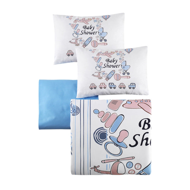 Asir Biancheria da letto per bambini cotone, 4 pezzi Toys Multicolore, 100 x 150 cm