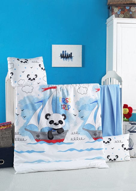 Asir Biancheria da letto per bambini cotone, 4 pezzi Trip Multicolore, 100 x 150 cm