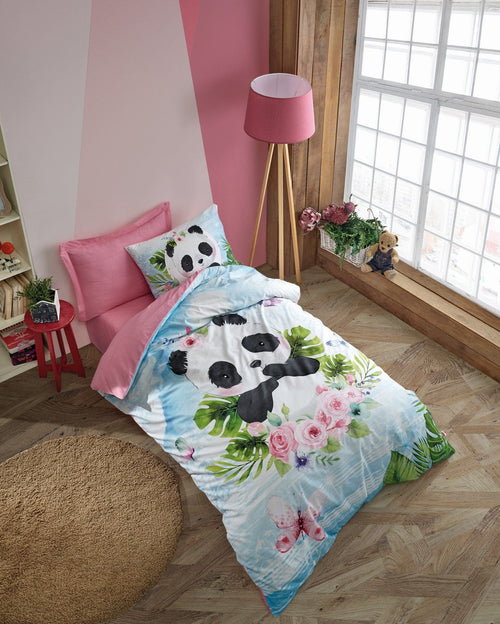Asir Biancheria da letto per bambini di cotone, 4 pezzi Jodi Multicolore, 160 x 220 cm