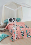 Asir Biancheria da letto per bambini di cotone, 4 pezzi Panida Multicolore, 160 x 220 cm