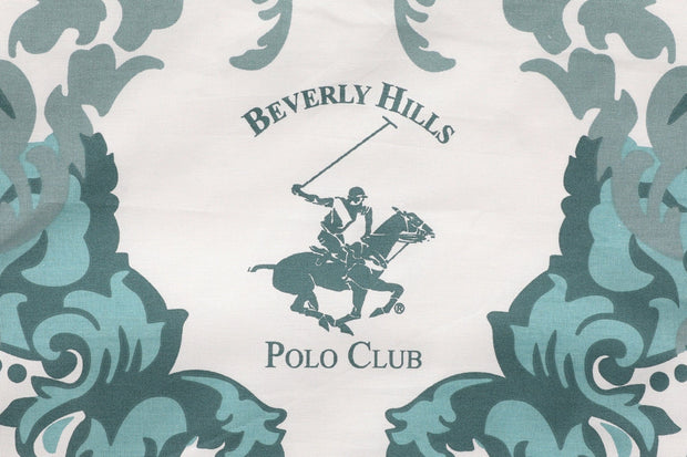 Asir Biancheria Da Letto Ranforce di cotone Beverly Hills Polo Club BHPC 024 Verde, 200 x 220 cm