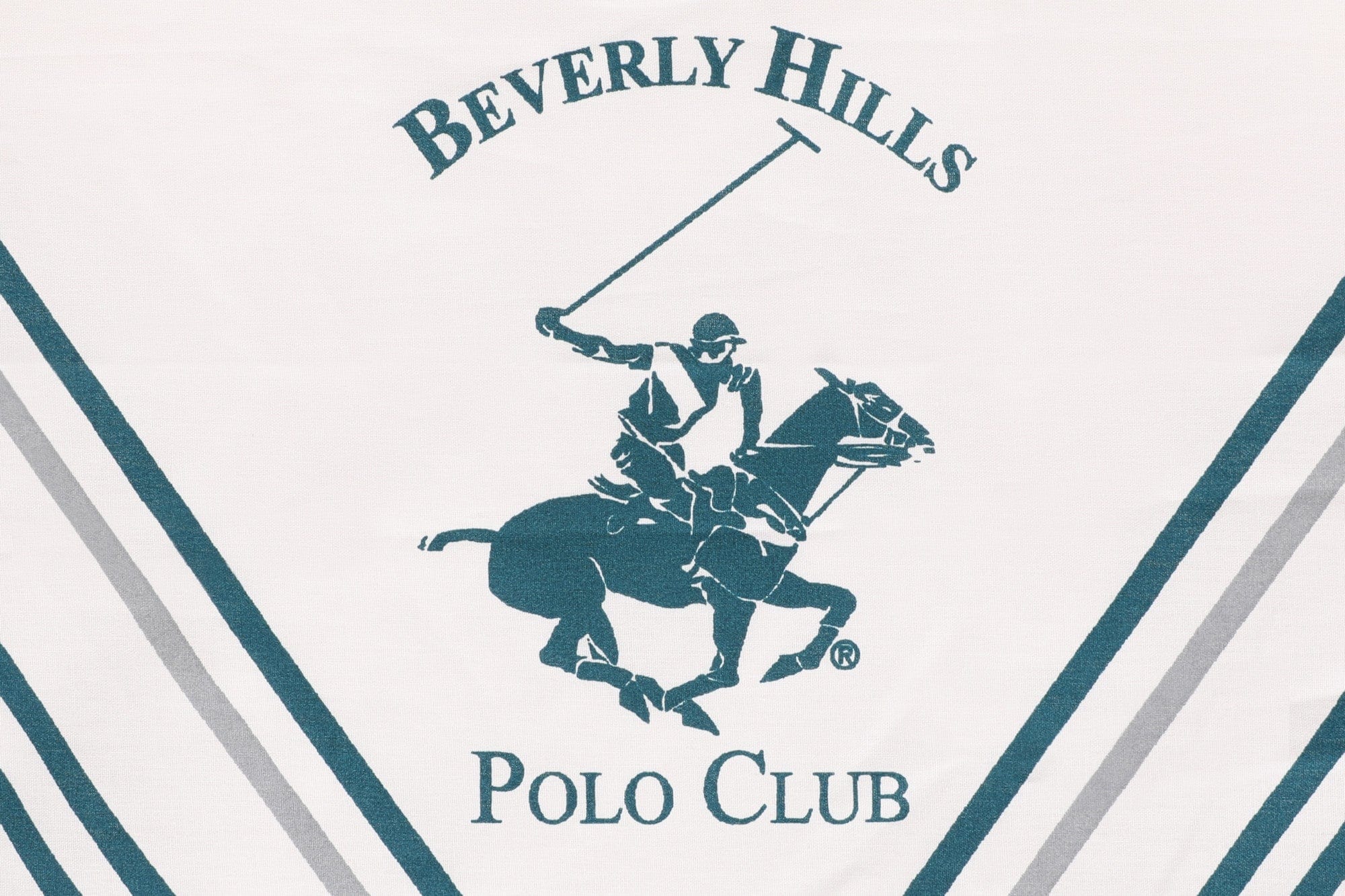 Asir Biancheria Da Letto Ranforce di cotone Beverly Hills Polo Club BHPC 025 Bianco, 200 x 220 cm