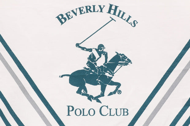 Asir Biancheria Da Letto Ranforce di cotone Beverly Hills Polo Club BHPC 025 Bianco, 200 x 220 cm