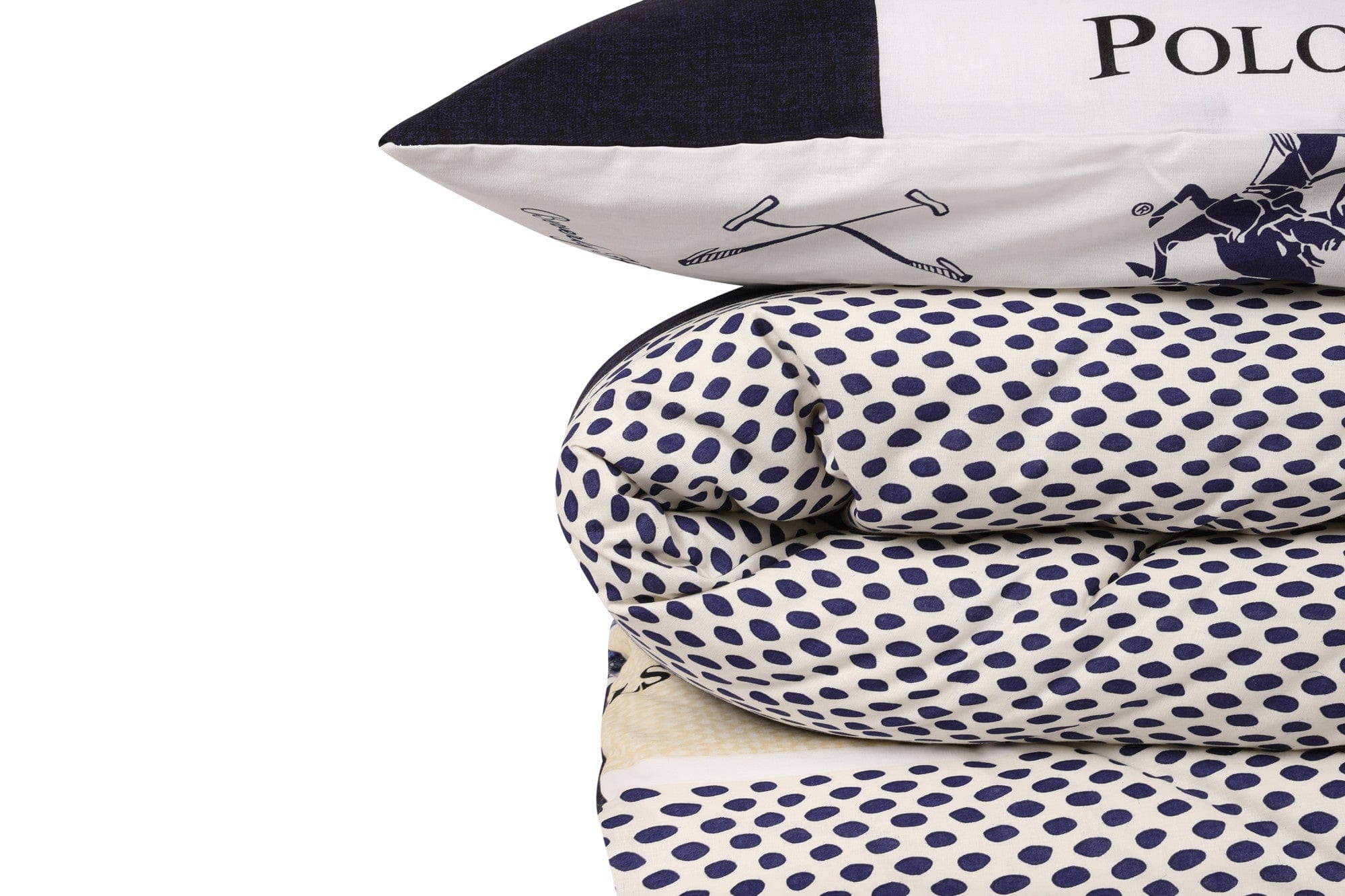 Asir Biancheria Da Letto Ranforce di cotone Beverly Hills Polo Club BHPC 027 Blu, 200 x 220 cm