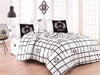 Asir Biancheria Da Letto Ranforce di cotone Beverly Hills Polo Club BHPC 028 Bianco e Nero, 200 x 220 cm