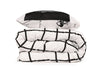 Asir Biancheria Da Letto Ranforce di cotone Beverly Hills Polo Club BHPC 028 Bianco e Nero, 200 x 220 cm