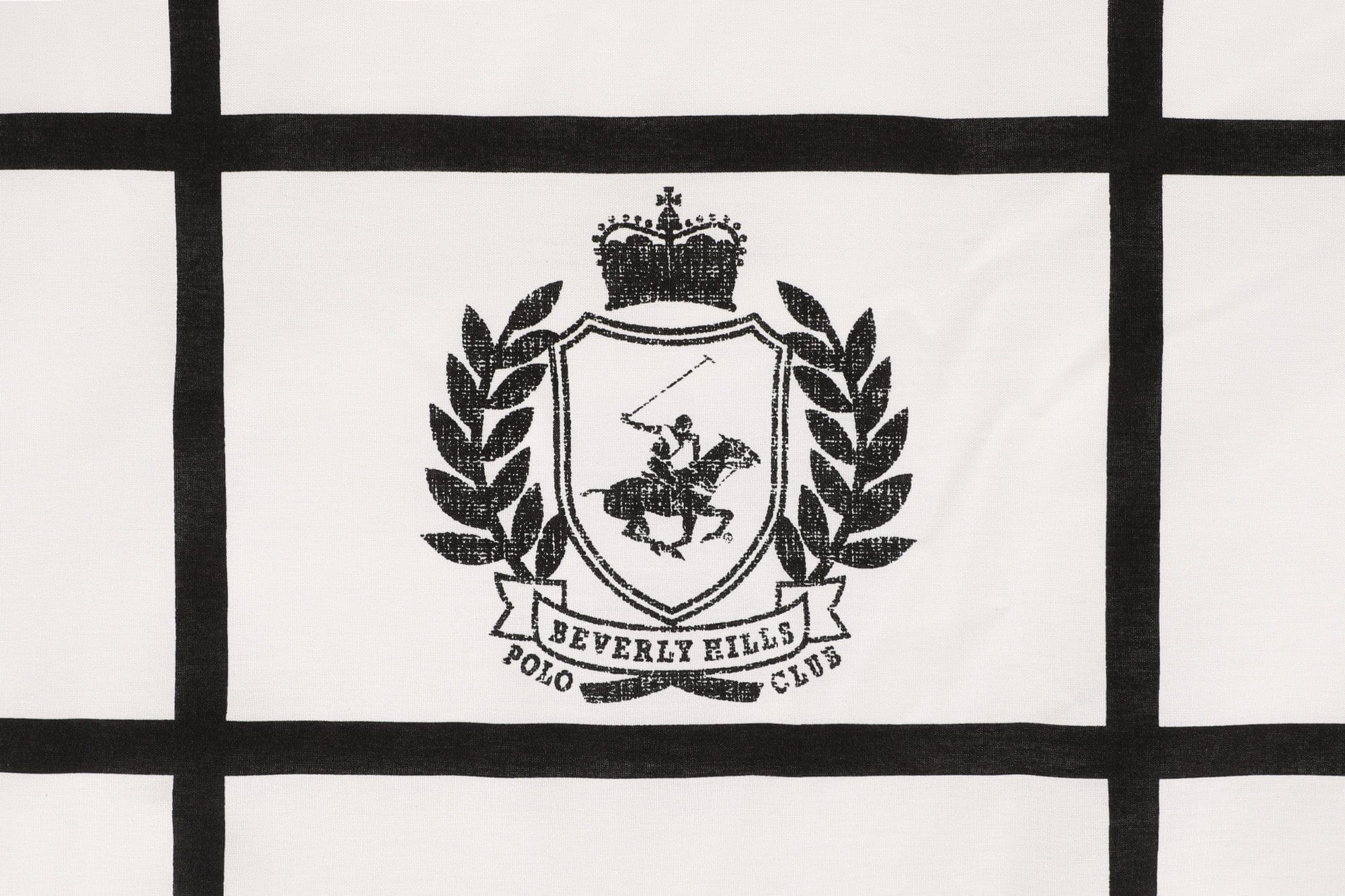 Asir Biancheria Da Letto Ranforce di cotone Beverly Hills Polo Club BHPC 028 Bianco e Nero, 200 x 220 cm