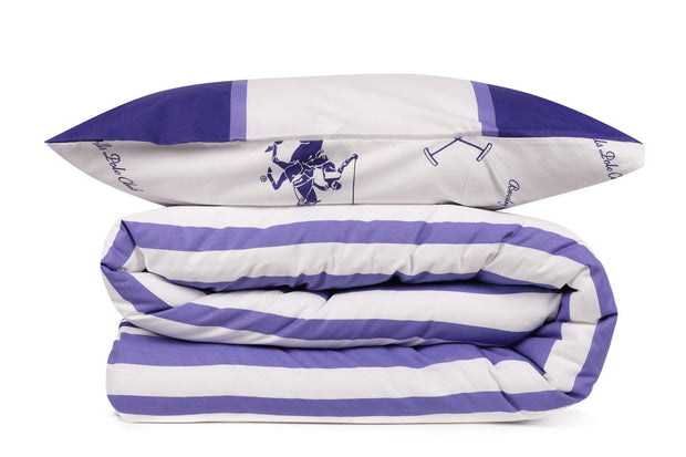Asir Biancheria Da Letto Ranforce di cotone Beverly Hills Polo Club BHPC 029 Lilla, 200 x 220 cm