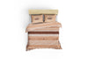Asir Biancheria Da Letto Ranforce di cotone Beverly Hills Polo Club BHPC 031 Arancia, 200 x 220 cm