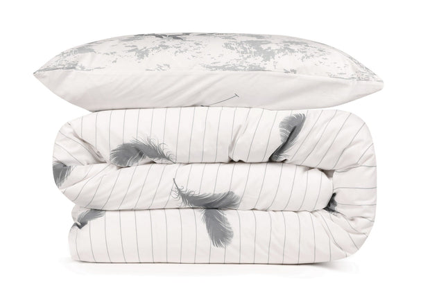 Asir Biancheria Da Letto Ranforce di cotone Beverly Hills Polo Club BHPC 034 Bianco, 200 x 220 cm