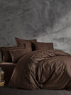Asir Biancheria Da Letto Ranforce di cotone Enzo Marrone, 200 x 220 cm