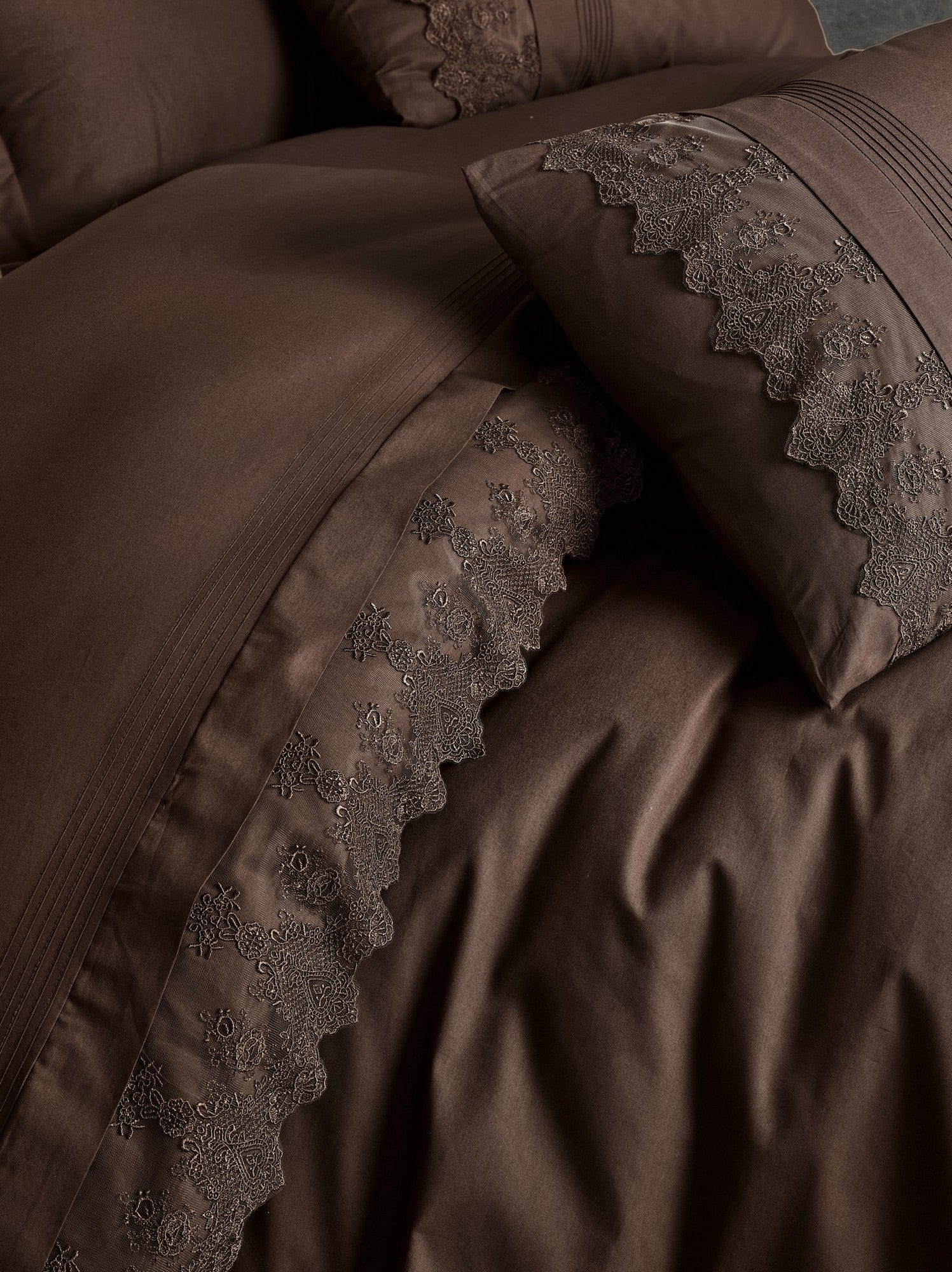 Asir Biancheria Da Letto Ranforce di cotone Enzo Marrone, 200 x 220 cm
