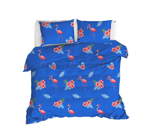 Asir Biancheria Da Letto Ranforce di cotone Flemenco Multicolore, 200 x 220 cm