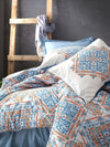 Asir Biancheria Da Letto Ranforce di cotone Grande Multicolore, 200 x 220 cm