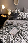 Hillkar Global Biancheria Da Letto Ranforce di cotone Love Grigio, 160 x 220 cm