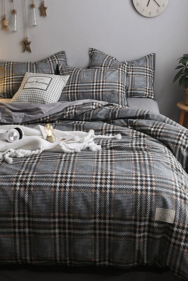 Hillkar Global Biancheria Da Letto Ranforce di cotone Scandinavian Multicolore, 160 x 220 cm