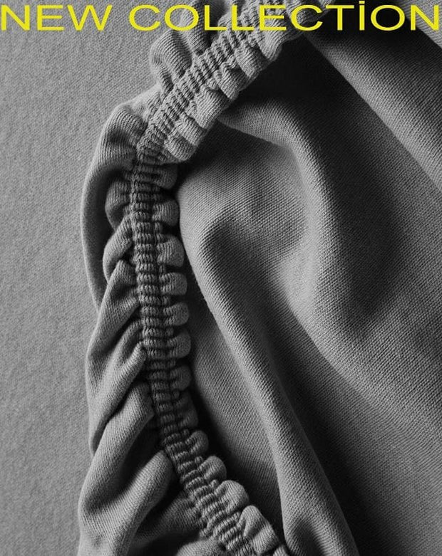 Hillkar Global Biancheria Da Letto Ranforce di cotone Shades Grigio, 160 x 220 cm