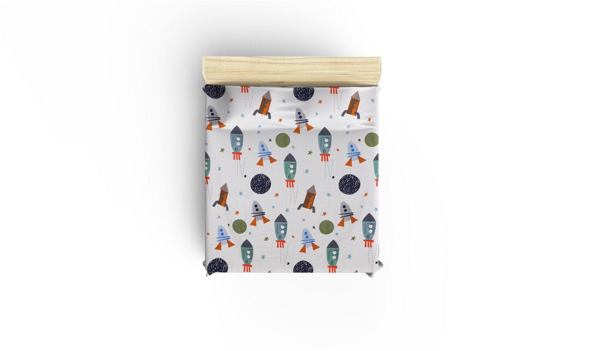 Asir Biancheria Da Letto Ranforce di cotone Spacex Multicolore, 200 x 220 cm