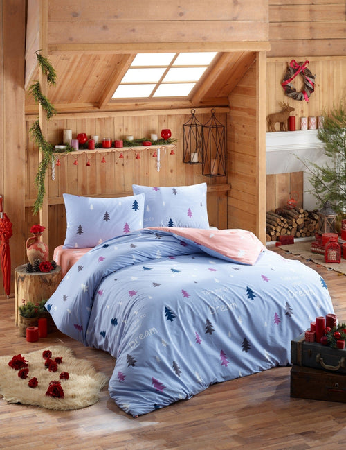 Asir Biancheria Da Letto Ranforce di cotone Takeme Multicolore, 200 x 220 cm