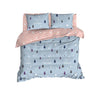 Asir Biancheria Da Letto Ranforce di cotone Takeme Multicolore, 200 x 220 cm