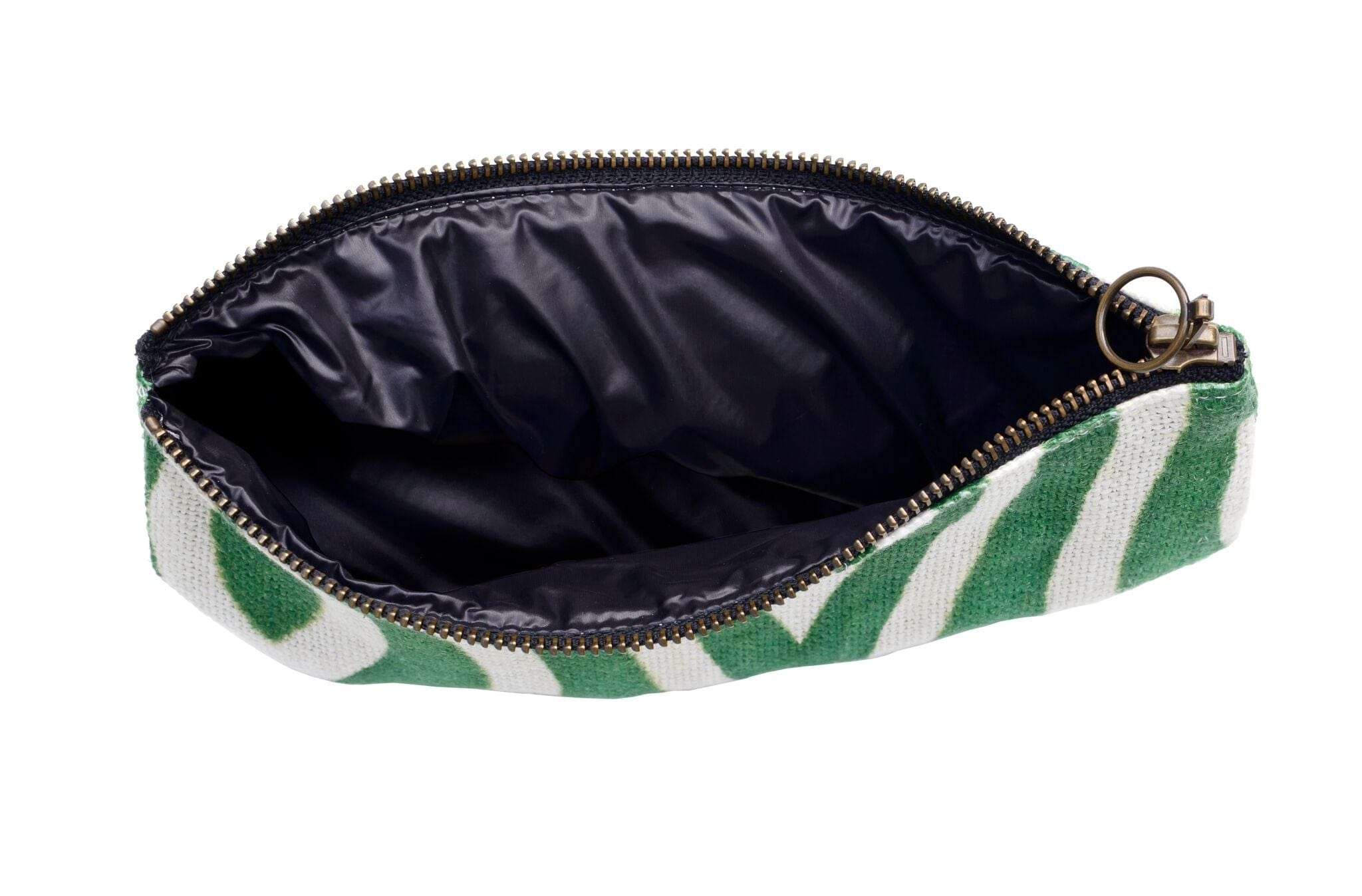 Global Art Borsa cosmetica Riverside Verde / Bianco, l23xL4xH15,5 cm