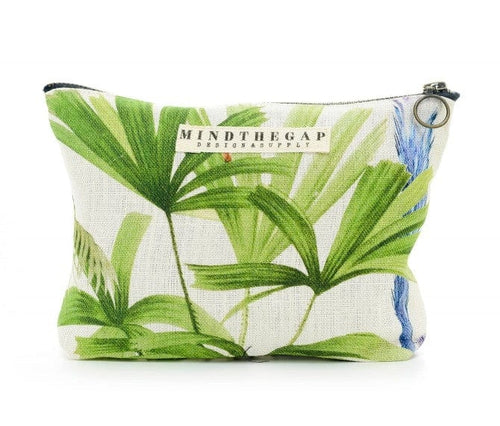 Borsa per cosmetici Palmeras Verde / Bianco, l23xL4xH15,5 cm (1)