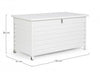 Bizzotto Box portaoggetti da giardino Atlantic Bianco