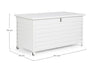 Bizzotto Box portaoggetti da giardino Atlantic Bianco