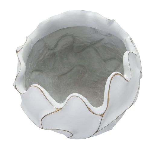 Mauro Ferretti Cachepot Resina Lines cm Ø 44x37