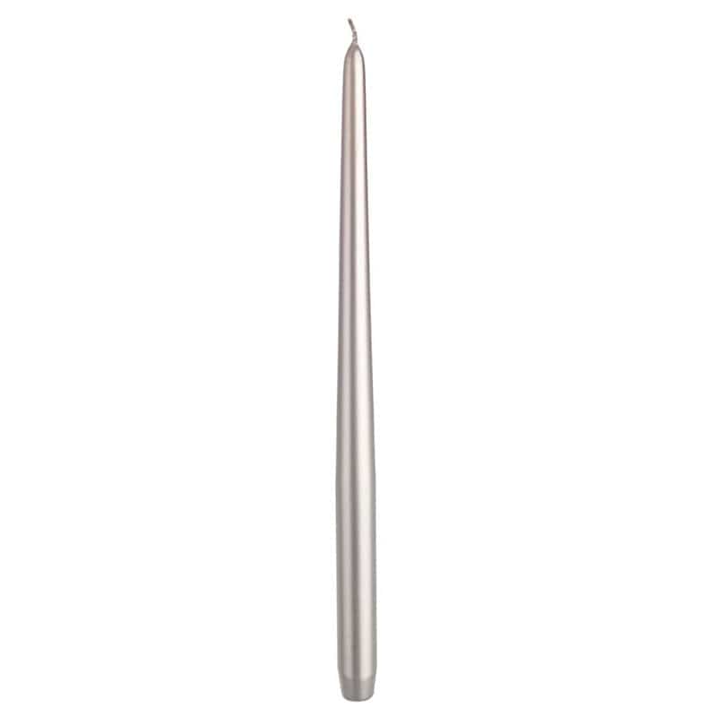 Bizzotto Candela coniche Basic Alto Argento