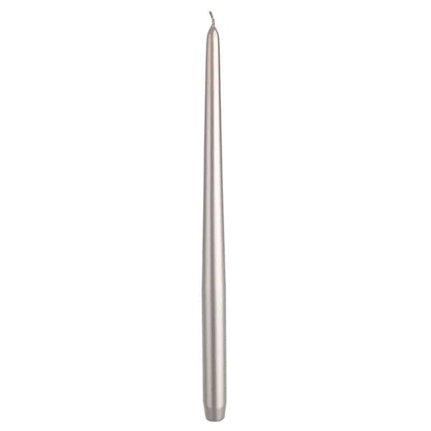 Bizzotto Candela coniche Basic Alto Argento