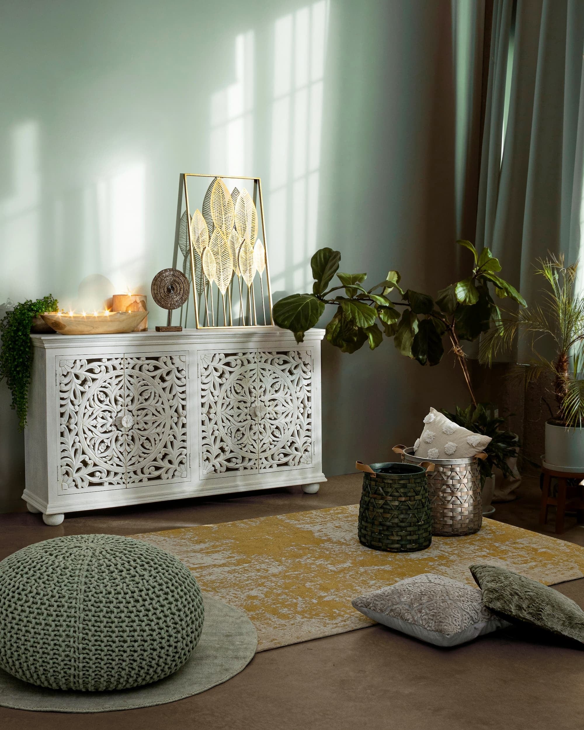 Bizzotto Candela decorative Akabe Naturale
