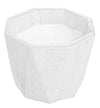 Bizzotto Candela decorative Ava Hexagonal Bianco