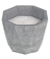 Bizzotto Candela decorative Ava Hexagonal Grigio