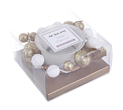 Bizzotto Candela decorative Jill Oro