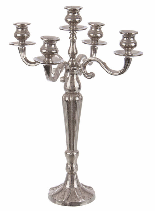 Bizzotto Candeliere 5 braccia Laryn S Argento