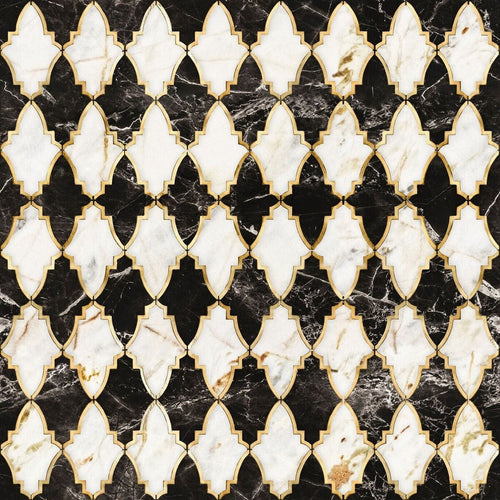 Global Art Carta da parati digitale EMPIRE Onyx