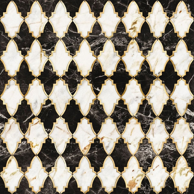 Global Art Carta da parati digitale EMPIRE Onyx